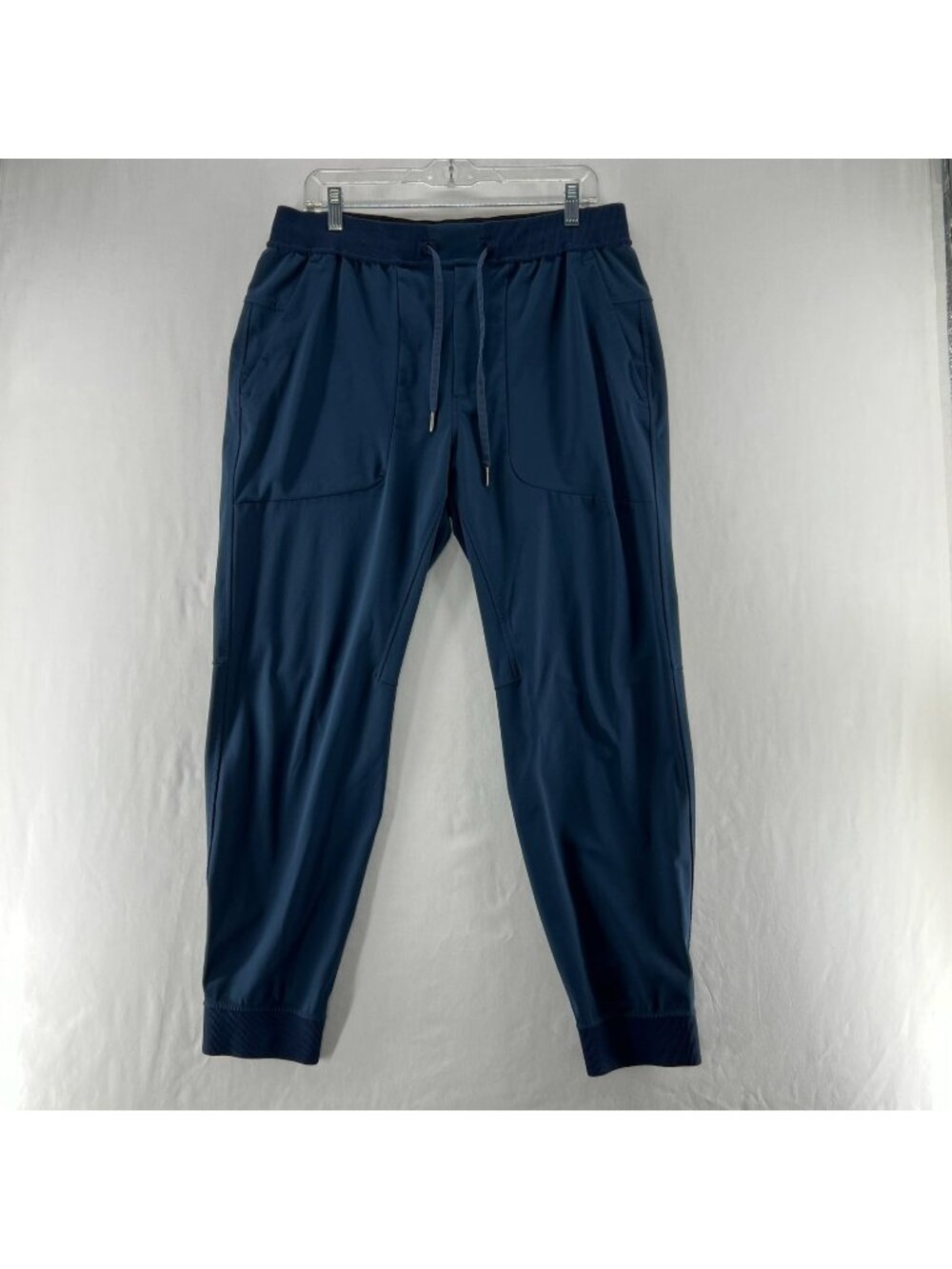 Lululemon ABC Jogger Pants Mens XL Warpstreme Stretch Track Drawstring Navy Blue